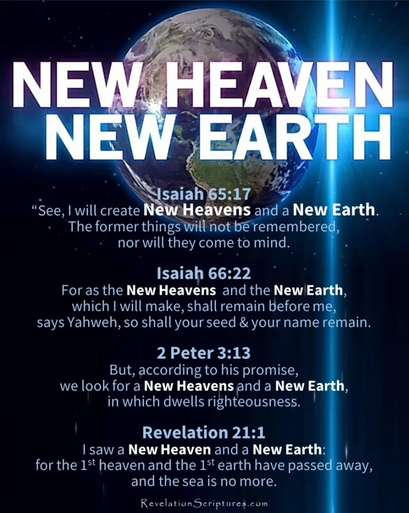 Revelation 21: New Jerusalem, New Heavens, and New Earth!, image size:817x1024
